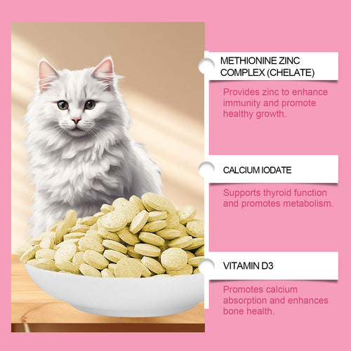Micronutrient Tablets For Cats A Nutritional Supplement To Balance Your Cats Diet And Provide Essential Vitamins